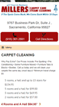 Mobile Screenshot of millerscarpetcare.net
